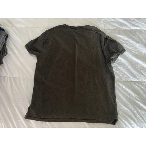 Polo Ralph Lauren Shirt Men's XL Dark Grey Short Sleeve Crew Neck Cotton XL - Picture 4 of 4